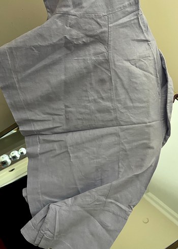 Lila Keten Kadın Gömlek - Görsel 3