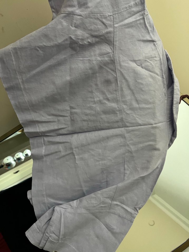 Lila Keten Kadın Gömlek - Görsel 3