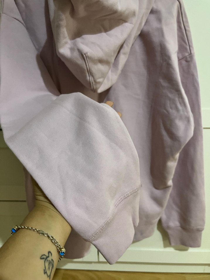 Lila Levis Kapüşonlu Kadın Sweatshirt - Görsel 4