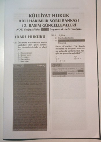 Külliyat Adli hakimlik soru bankası seti - Görsel 3