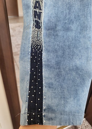 xxl Beden mavi Renk kot pantolon