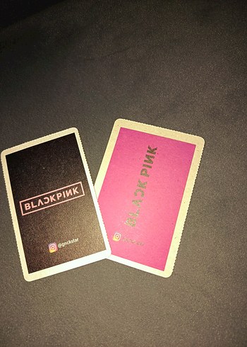 BLACKPINK Instagram Kartları - Görsel 2