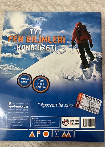  TYT Fen Bilimleri Konu Özeti Kitabı