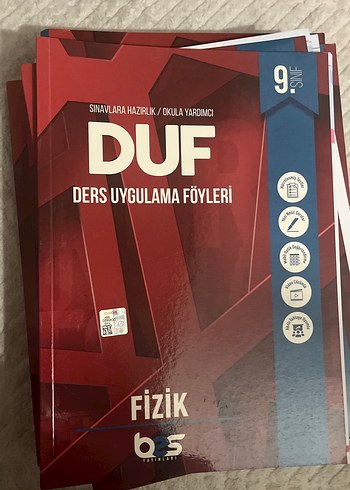 DUF 9. Sınıf Fizik Ders Uygulama Föyleri