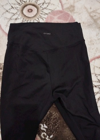 Oysho Siyah Baskılı Tayt - Görsel 2