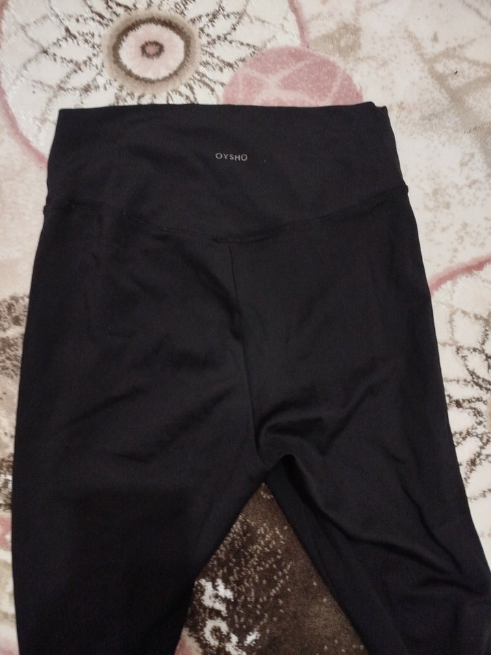 Oysho Siyah Baskılı Tayt - Görsel 2