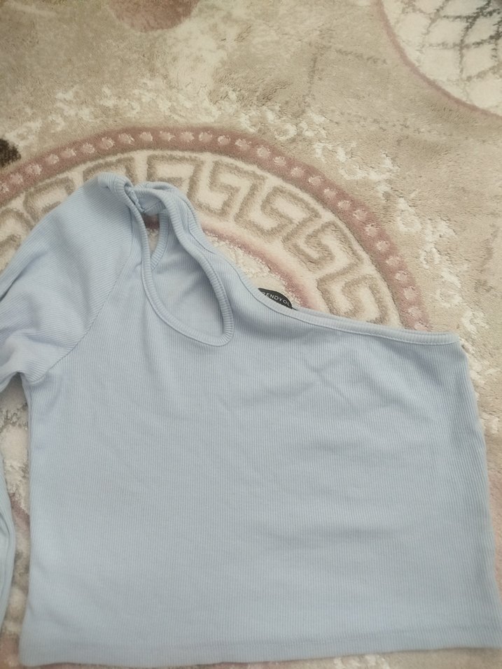 Mavi Kadın Uzun Kollu Fitted Sweatshirt - Görsel 2