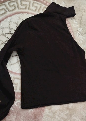 Boğazlı Kadın Sweatshirt - Görsel 3