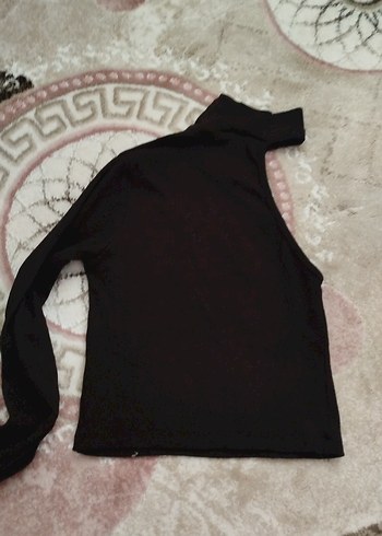 Boğazlı Kadın Sweatshirt - Görsel 4