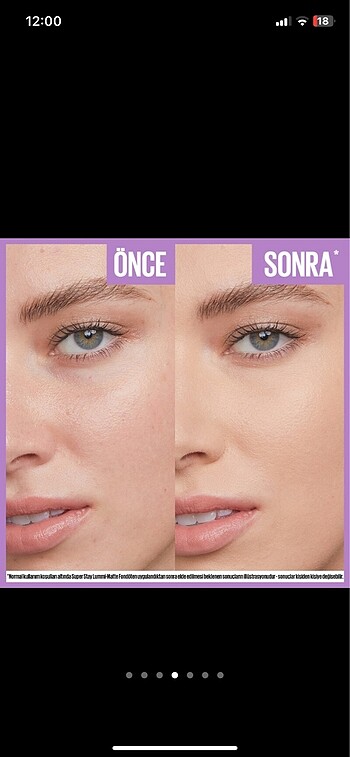 Maybelline Super stay lumi matte fondöten