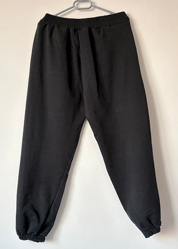 Siyah Kadın Rahat Kesim Eşofman Altı - Görsel 2