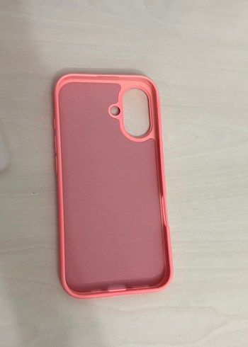Pembe Telefon Kılıfı iphone 16 - Görsel 2