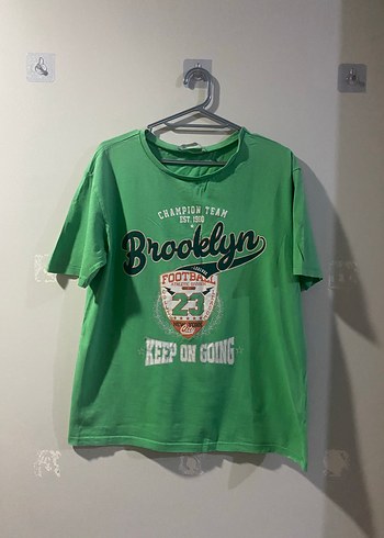 Koton Yeşil Baskılı T-shirt