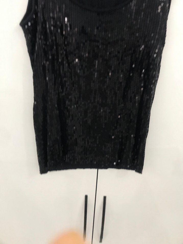 Siyah Payetli parlak Kadın Buluz - Görsel 3