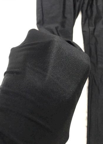 Siyah Basic Kadın Spor Taytı - Görsel 7