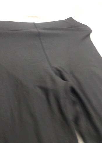 Siyah Basic Kadın Spor Taytı - Görsel 3