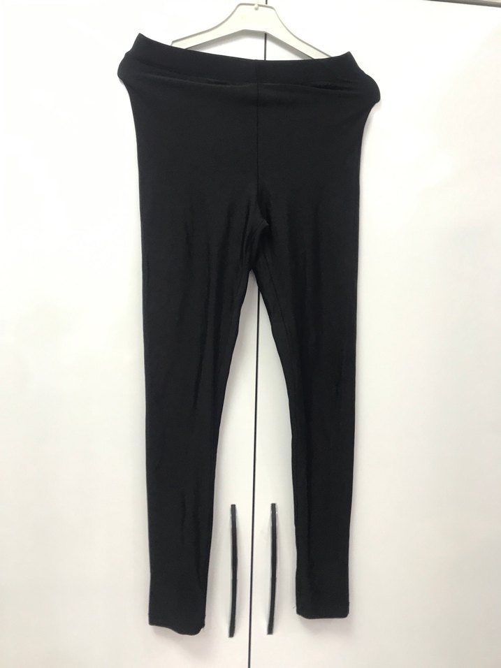 Siyah Basic Kadın Spor Taytı - Görsel 5