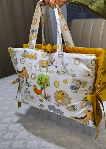 Desenli Renkli babynest - Görsel 4