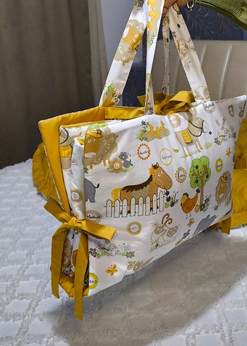 Desenli Renkli babynest - Görsel 2