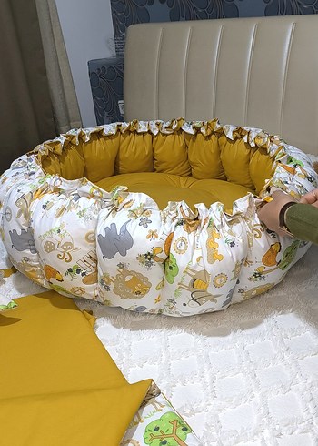 Desenli Renkli babynest - Görsel 5