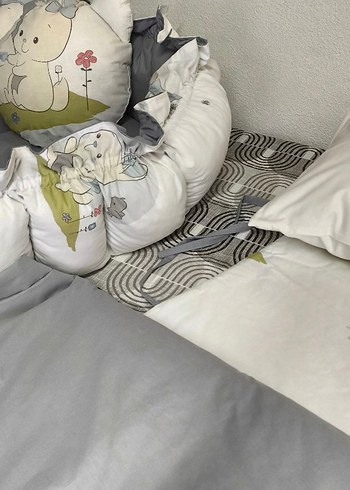 Gri Desenli Çocuk Uyku Aksesuarı - Görsel 4