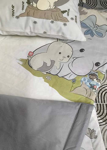 Gri Desenli Çocuk Uyku Aksesuarı - Görsel 3