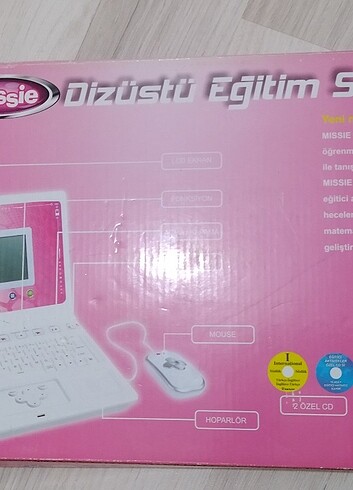 Oyuncak laptop eğitim seti