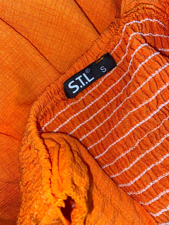 Turuncu Elbise - Görsel 3