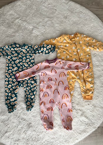 Uyku tulumu ve 2 adet polar Bebek Kız Tulumları