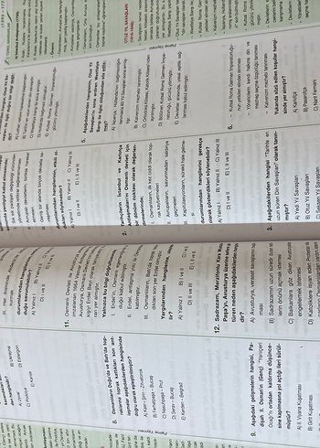  Beden Renk 11. Sınıf Tüm Dersler Soru Kitabı