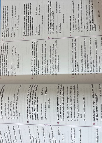 Beden YKS hazırlık AYT Sözel Tüm Dersler Soru Bankası