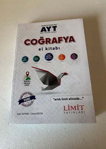 Limit Yayınları AYT Coğrafya El Kitabı