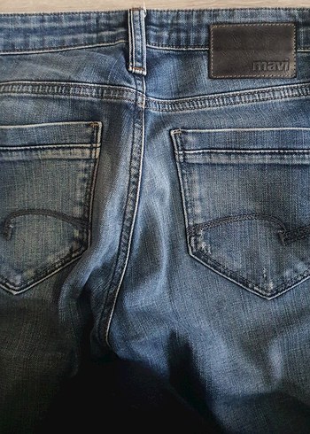 Gri ve Mavi Kot pantolon - Görsel 7