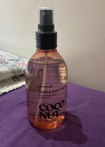 Coconut Kadın Vücut ve Saç Spreyi 236 ml