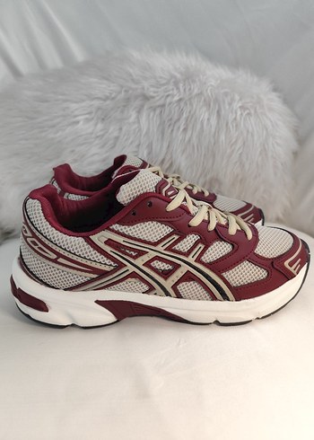 asıcs unisex bordo bej Kadın Spor Ayakkabı