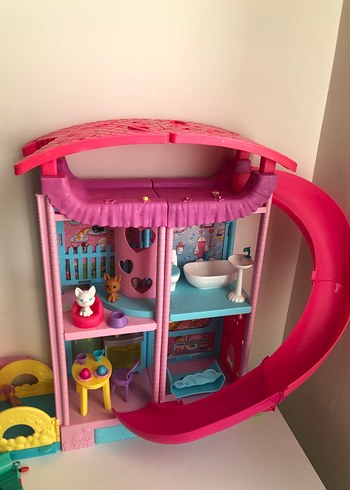 Barbie Chelsea Oyun Evi Pastel Pembe - Görsel 2