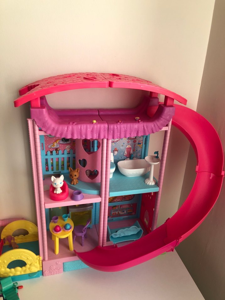 Barbie Chelsea Oyun Evi Pastel Pembe - Görsel 2