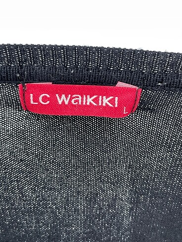 l Beden siyah Renk LC Waikiki Bluz %70 İndirimli.