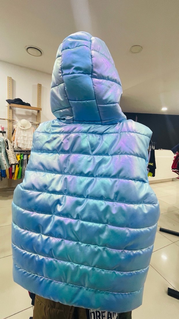 Desenli Kız Yeleği - Görsel 2