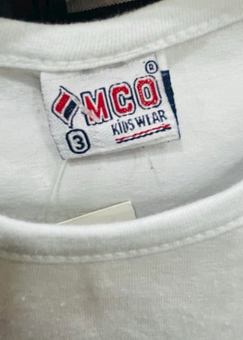 Kız Çocuk Beyaz Renkli Pul Detaylı Tişört - Görsel 3