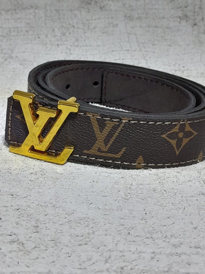 Kahverengi Deri Kadın Kemer Tokalı - Görsel 4