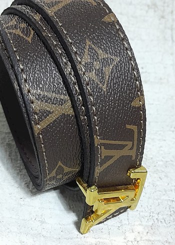 Kahverengi Deri Kadın Kemer - Görsel 6