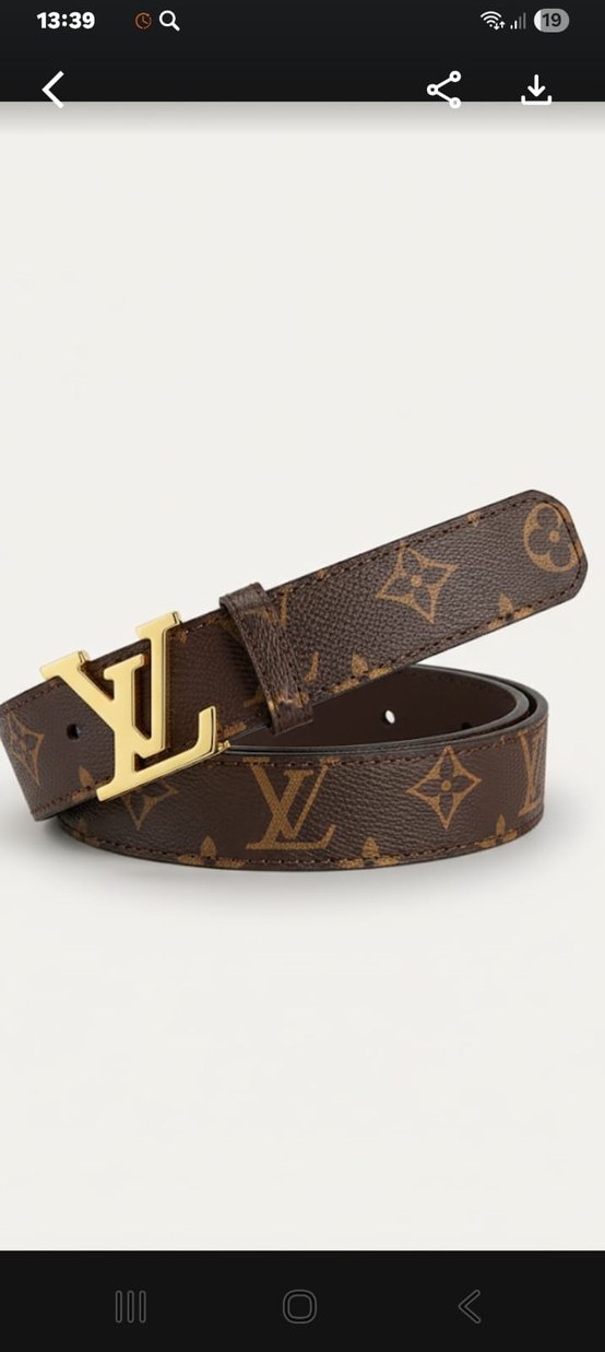 Kahverengi Deri Kadın Kemer - Görsel 5