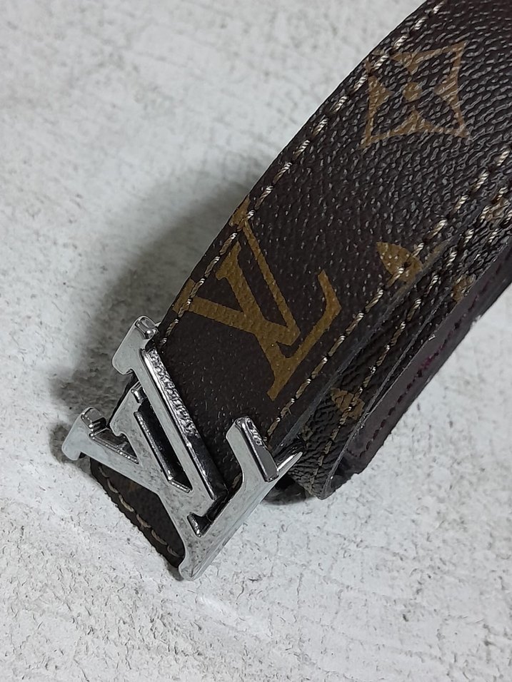 Parlak Kahverengi Deri Tokalı Kadın Kemer - Görsel 5