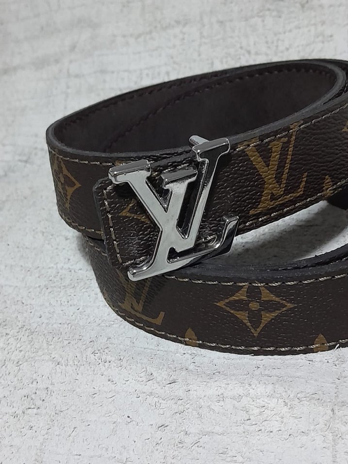 Kahverengi Deri Kadın Kemer Tokalı - Görsel 3