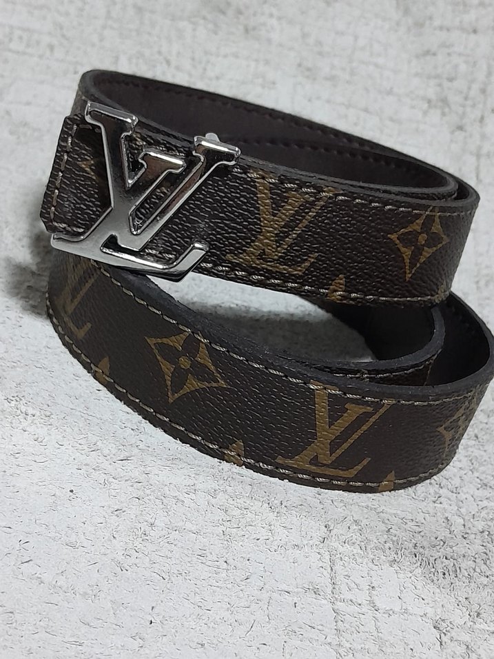 Kahverengi Deri Kadın Kemer Tokalı - Görsel 4