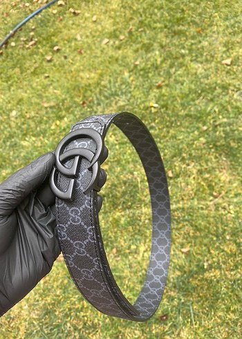 Gri Deri Kadın Kemer - Görsel 2