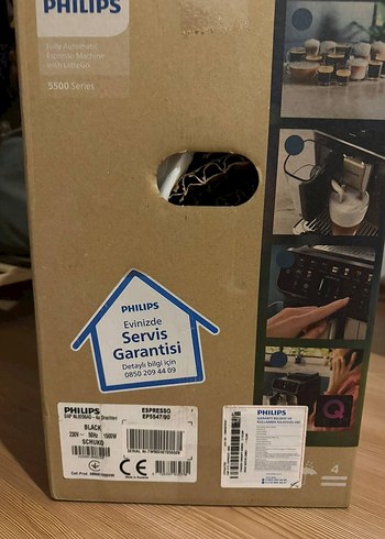 Beden Renk Philips Gri Kahve Makinesi 5500 Serisi