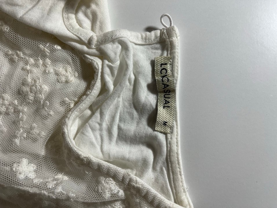 Beyaz Bohem Mini Gelinlik Kısa Kollu - Görsel 3