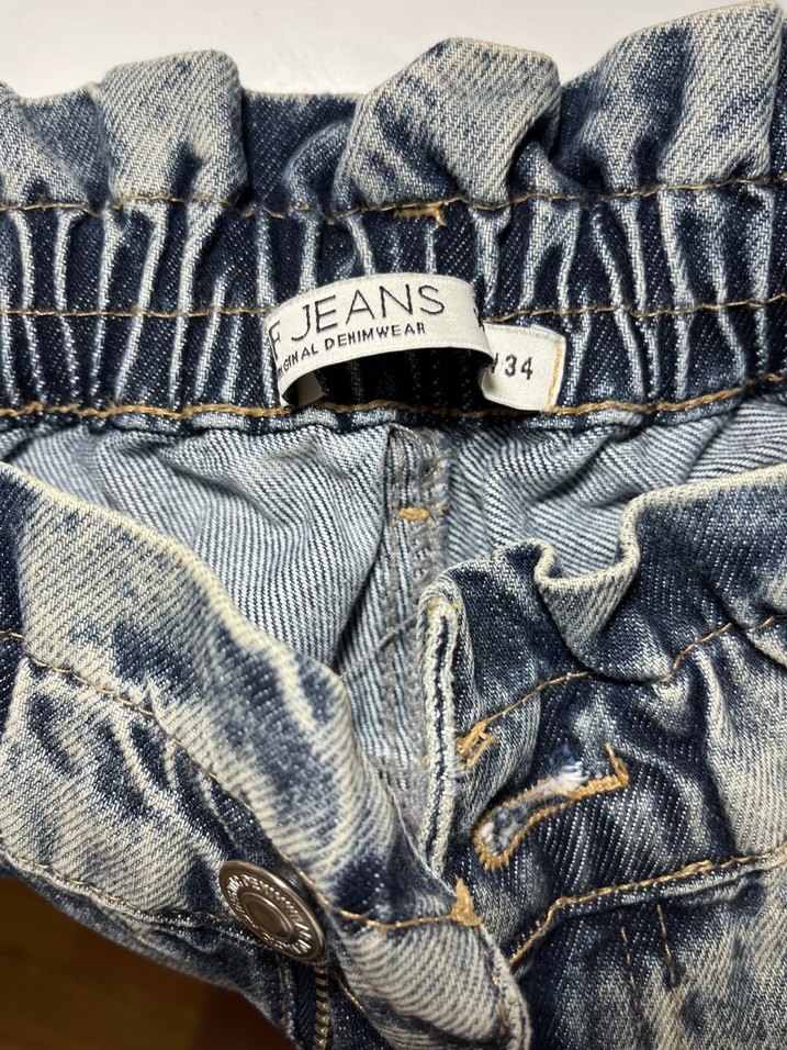 Gri Mavi Kadın Kot Pantolon - Görsel 2